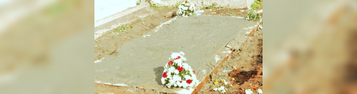 Grave Construction  - Ordinary Cement