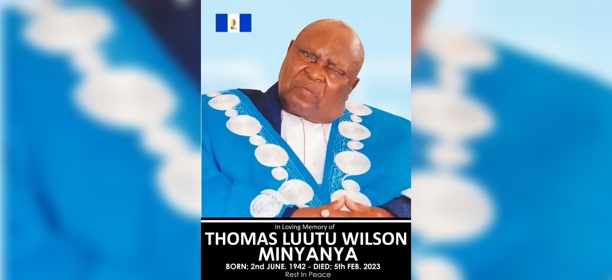 Mr Thomas Luutu Wilson Minyanya (RIP)