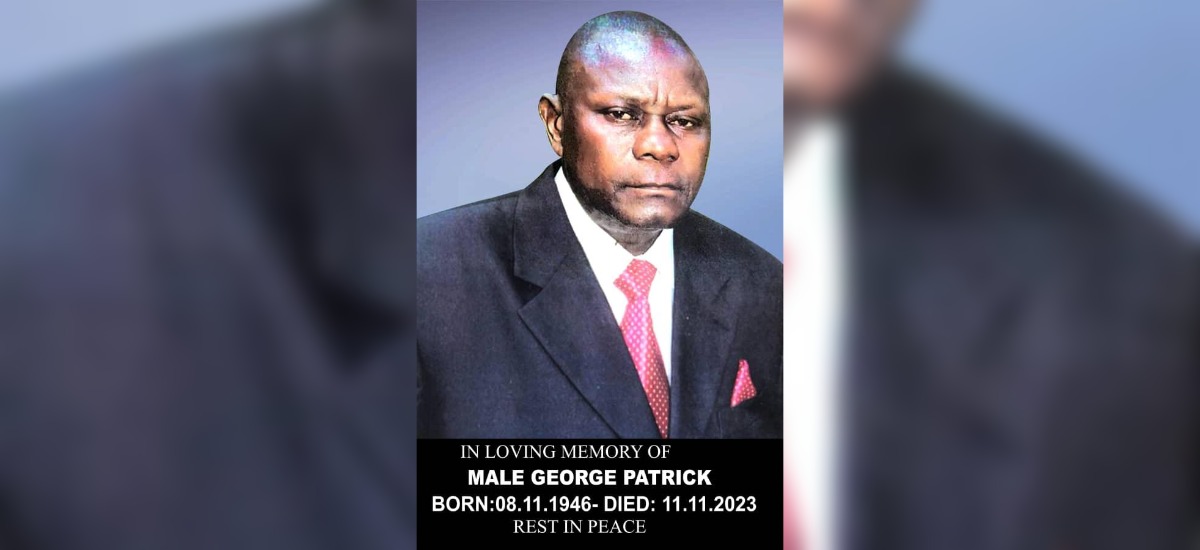 Mr George Patrick Male (RIP)