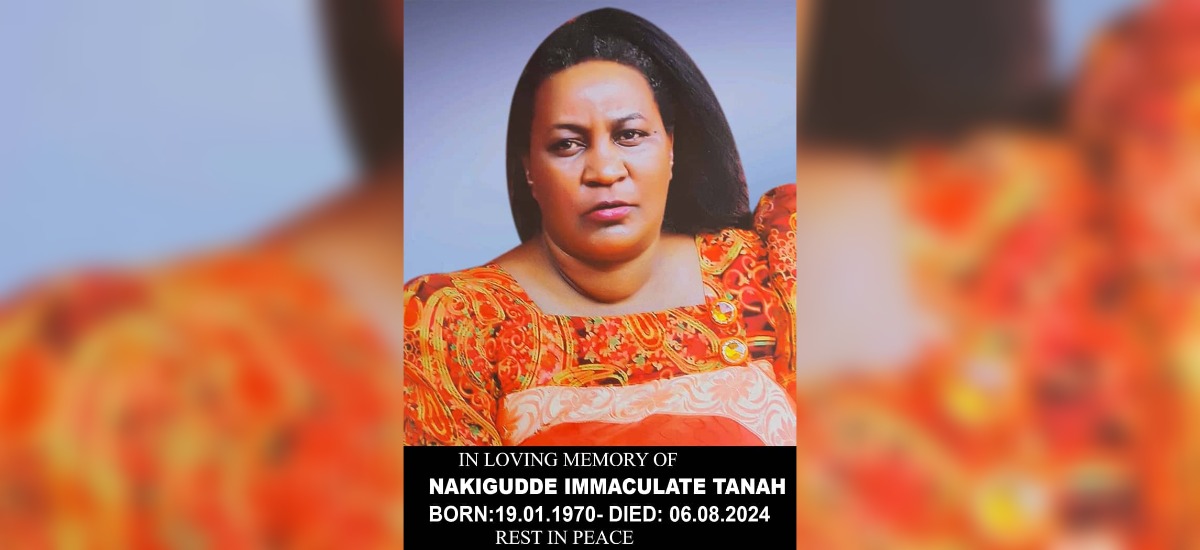 Mrs Immaculate Nakigudde Tanah (RIP)