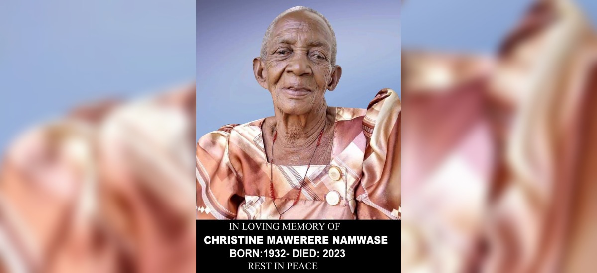 Mrs Mawerere Chrsitine Namwase (RIP)