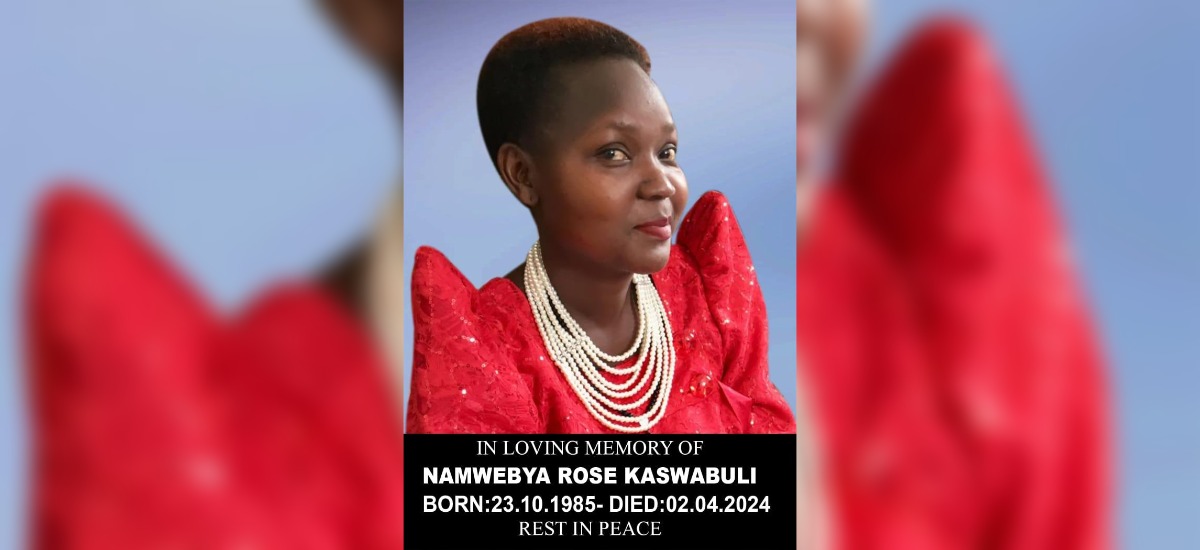 Mrs Rose Namwebya Kaswabuli (RIP)